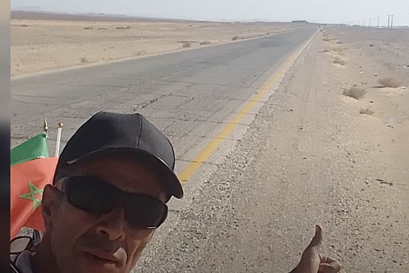 رحلة الحج على الأقدام