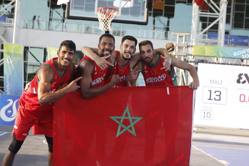 منتخب السلة الثلاثية يقصى من ألعاب قونية