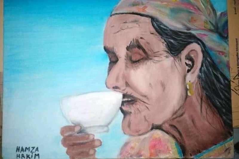 جدارية عصامي تزين "بني وليد" في تاونات