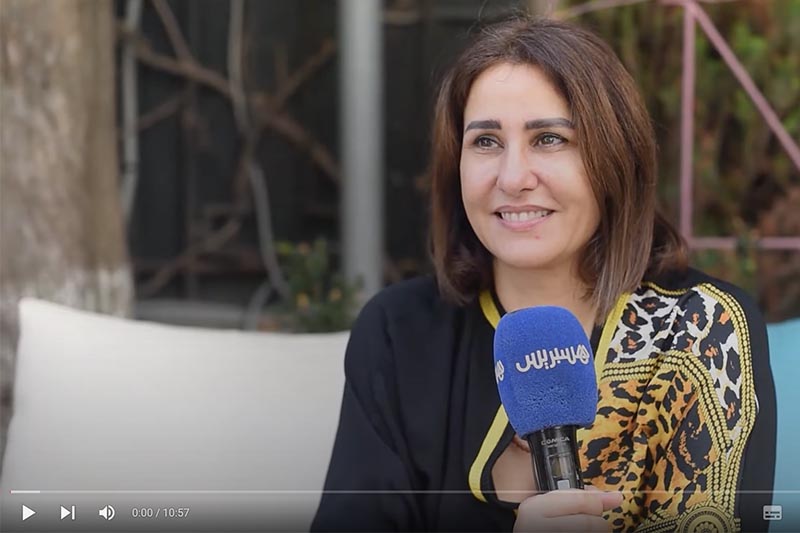 مع "حسناء الشاشة" الخمليشي