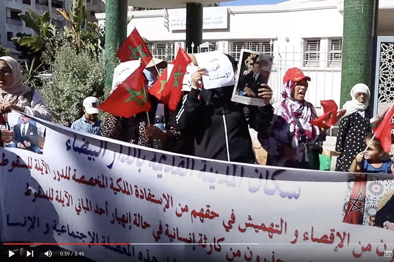 منازل تهدد ساكنة بالبيضاء