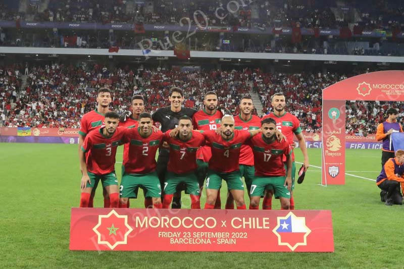 لاعبو المنتخب والفوز على الشيلي