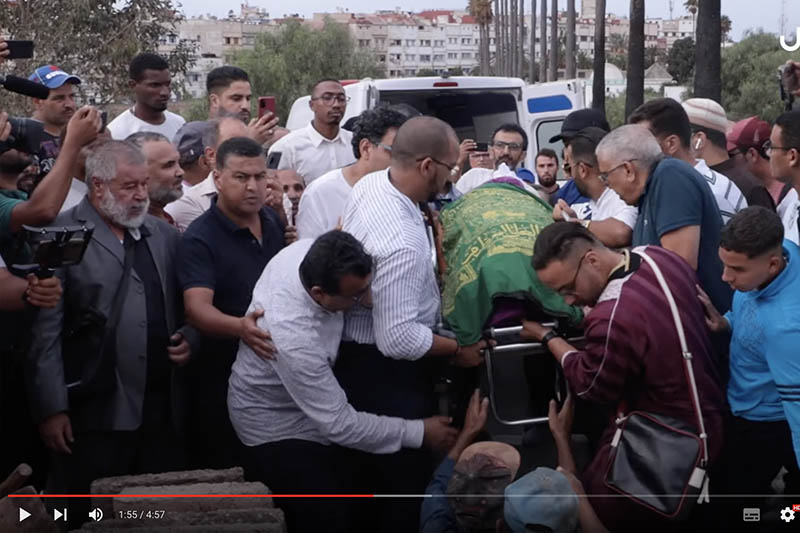 جنازة الراحل نور الدين بكر