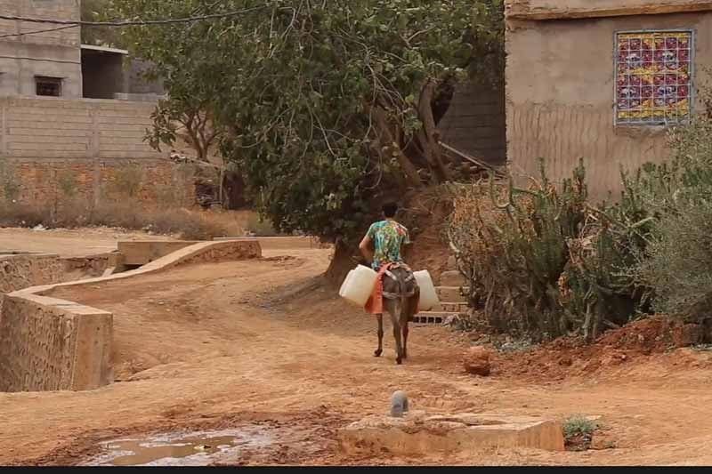 الماء في "فم الجمعة"
