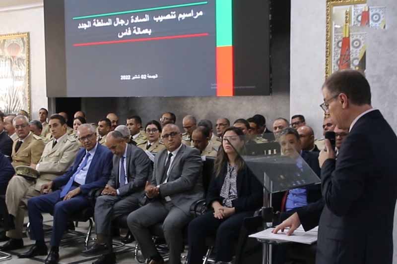 تنصيب رجال سلطة في فاس