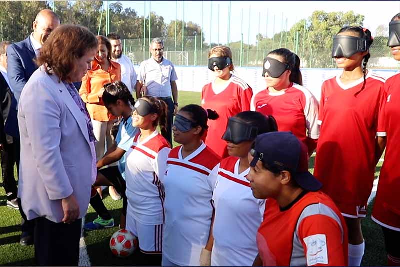 استعدادات منتخب ضعاف البصر