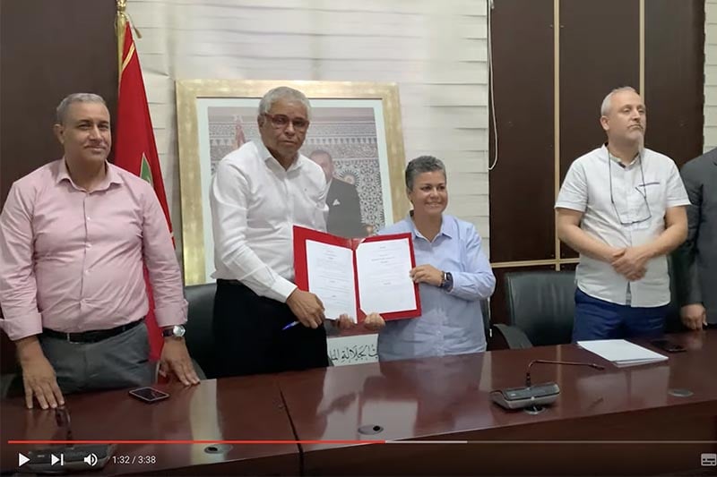 دعم الطلبة المعوزين بوجدة