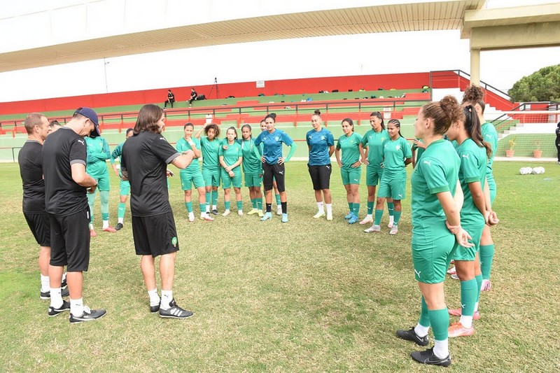 المنتخب النسوي المغربي يتدرب في إسبانيا