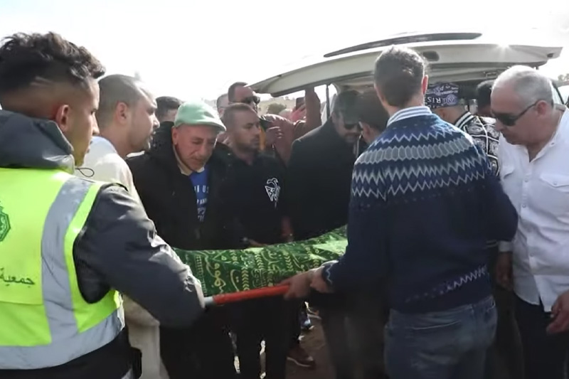 تشييع جثمان الفنان محمد عاطفي