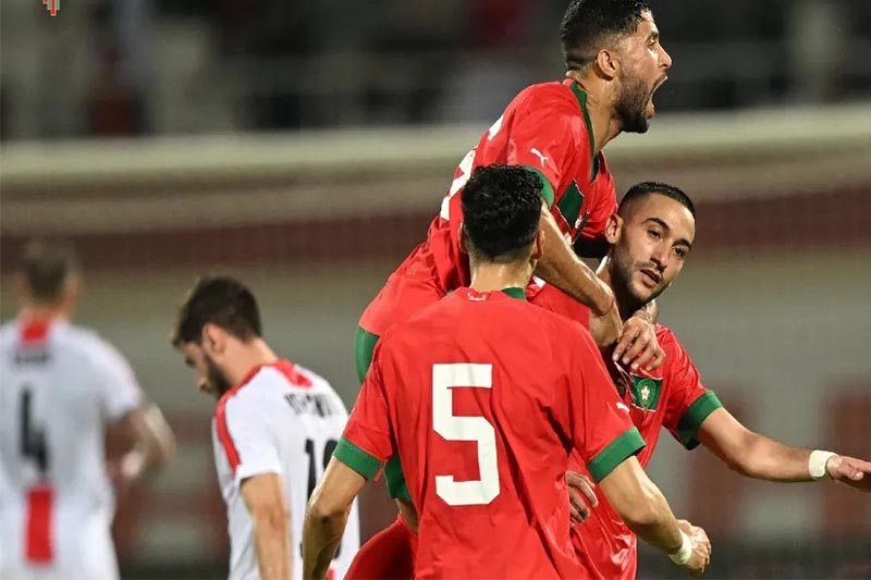 مغاربة والانتصار على جورجيا