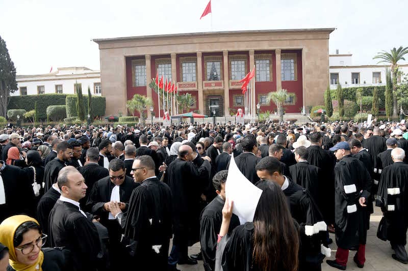 الرميد يدعو المحامين إلى التنازل عن "المستويات الاحتجاجية القصوى"