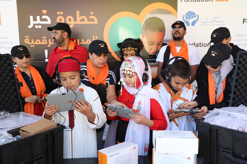 "أورانج" تعمم مبادرة "المدرسة الرقمية"
