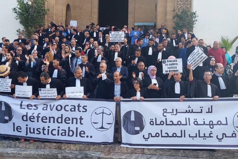 الاتفاق المبرم مع رئاسة الحكومة يدفع محامين إلى الاحتجاج في الدار البيضاء