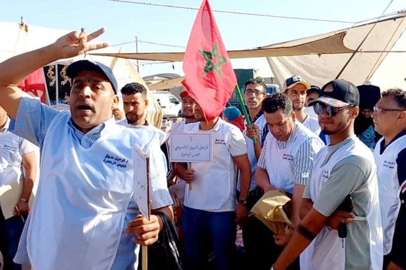 انتقادات تطال ترحيل سوق "خميس الزمامرة"