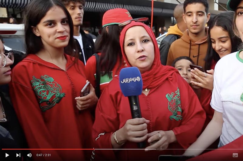 السعادة المونديالية بنون النسوة