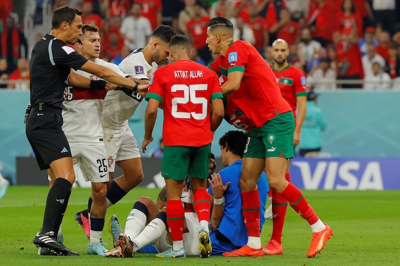 مغربيان ضمن تشكيلة ربع نهائي "المونديال"