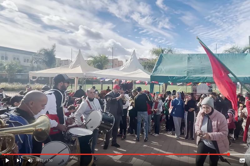 أجواء ما قبل المباراة بوجدة