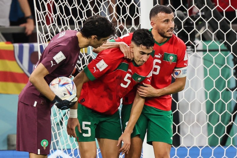 الشكوك تحوم حول مشاركة سايس وأكرد ومزراوي ضد المنتخب البرتغالي