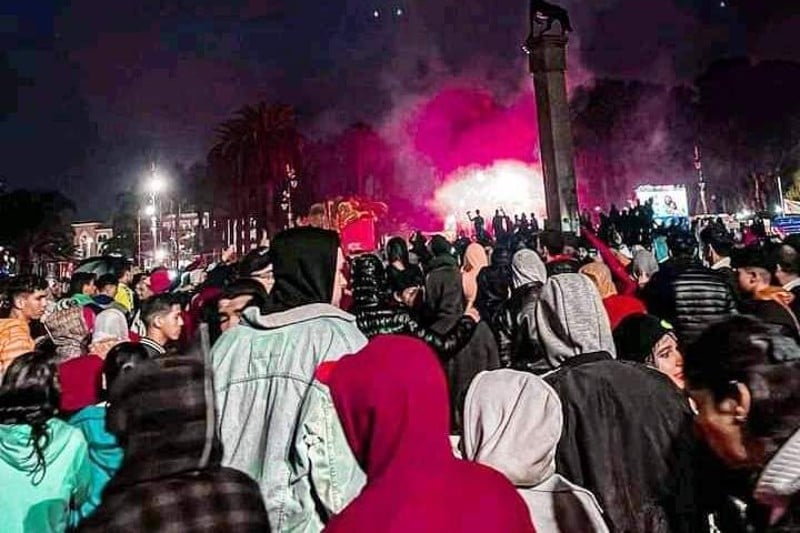 فرحة عارمة تغمر شوارع مدينة سطات