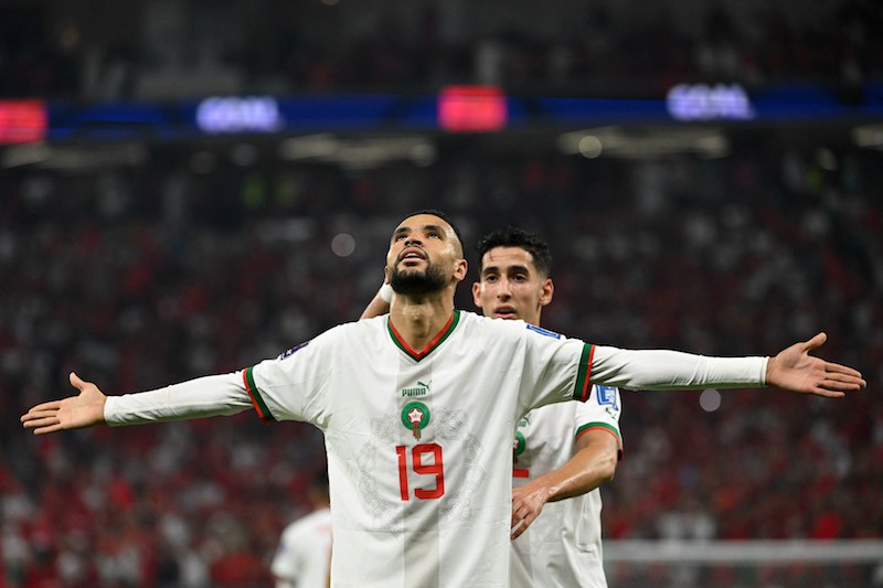 النصيري يهدي الفوز للملك ولكل المغاربة