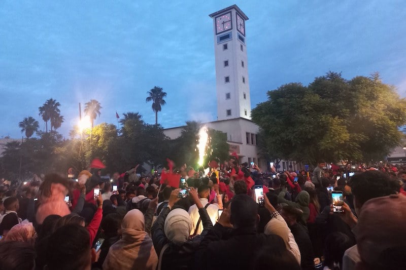 وجدة تعبر عن الامتنان لـ"أسود الأطلس"