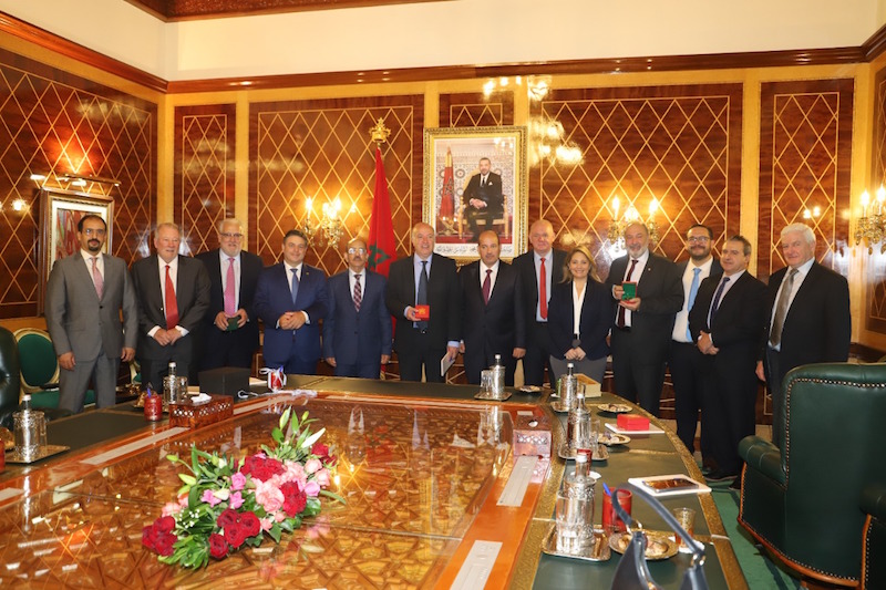 لقاء يجمع ميارة بوفد برلماني من الأوروغواي