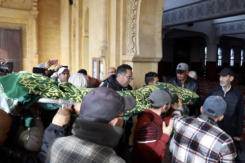 فنانون يشيعون عبد الرؤوف إلى مثواه الأخير