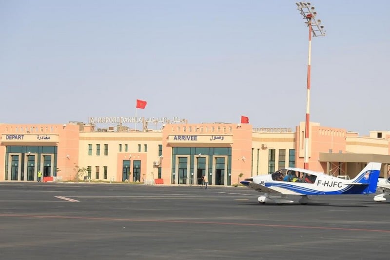 204 آلاف مسافر يعبرون مطار الداخلة