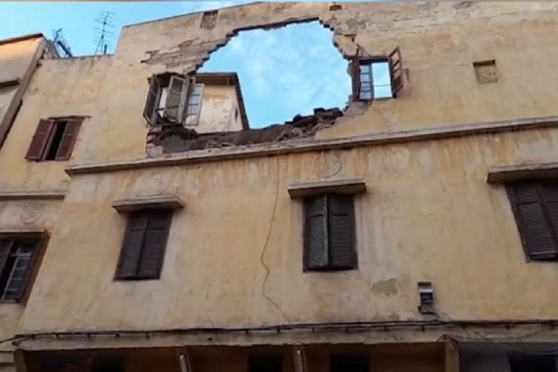 مسلسل انهيار المنازل يتواصل بالبيضاء.. والبرلمان يدرس تشكيل لجنة استطلاعية