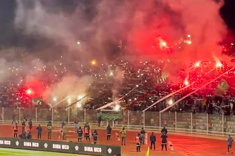 كراكاج رهيب لجماهير وجدة
