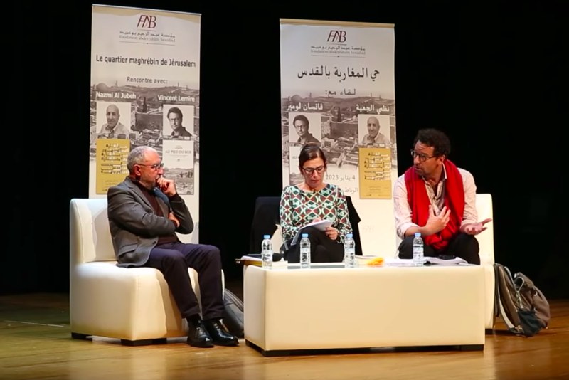 فلسطيني وفرنسي يوثقان استهداف "حارة المغاربة" بجرافات التخريب الإسرائيلية
