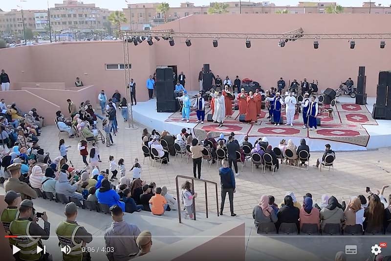 تكريم الفنانة السعدية اللوك