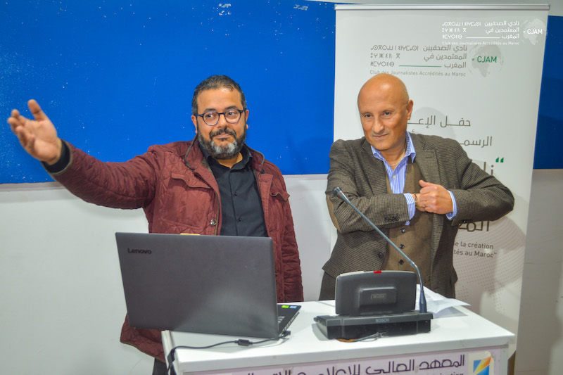 نادي يجمع الصحفيين المعتمدين في المغرب