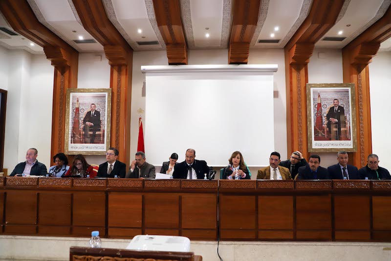 جدل في جلسة جماعة الرباط‬