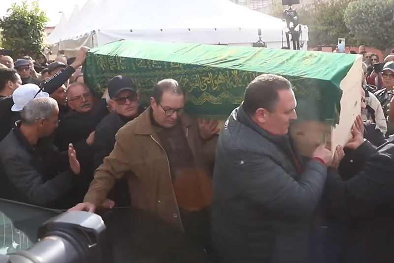 جنازة الراحل محمد الغاوي