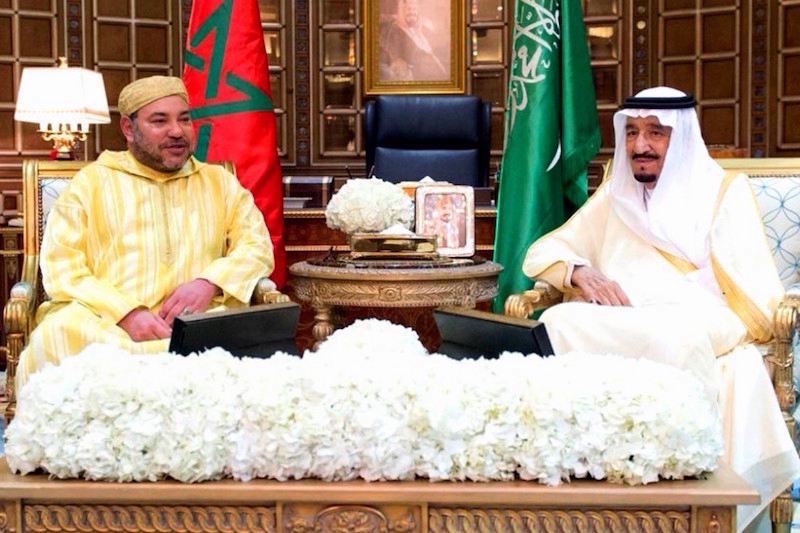 الملك يبعث تعزية إلى العاهل السعودي