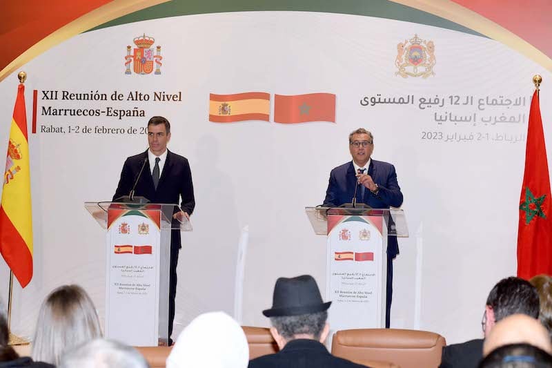 ‪أخنوش يثمن المشاركة الوازنة للوفد الإسباني