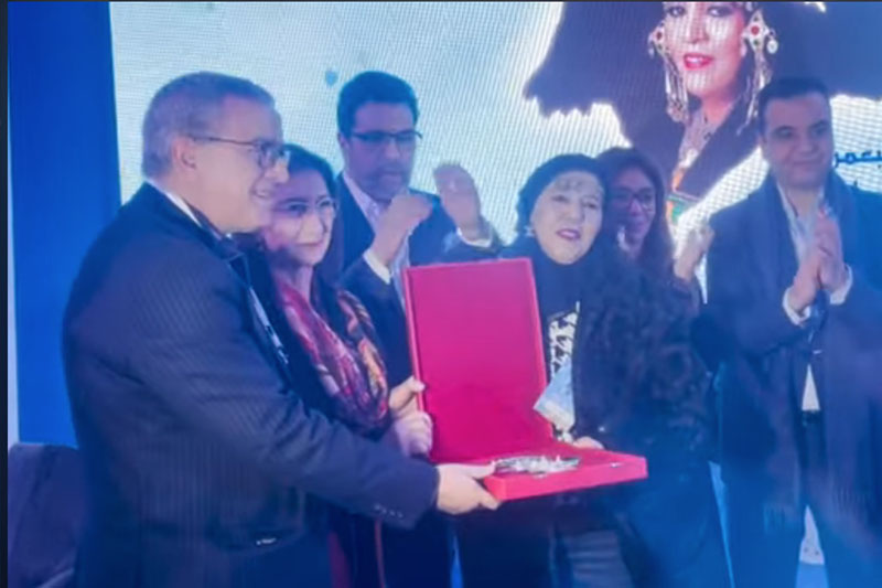 تكريم مسار الفنانة تباعمرانت