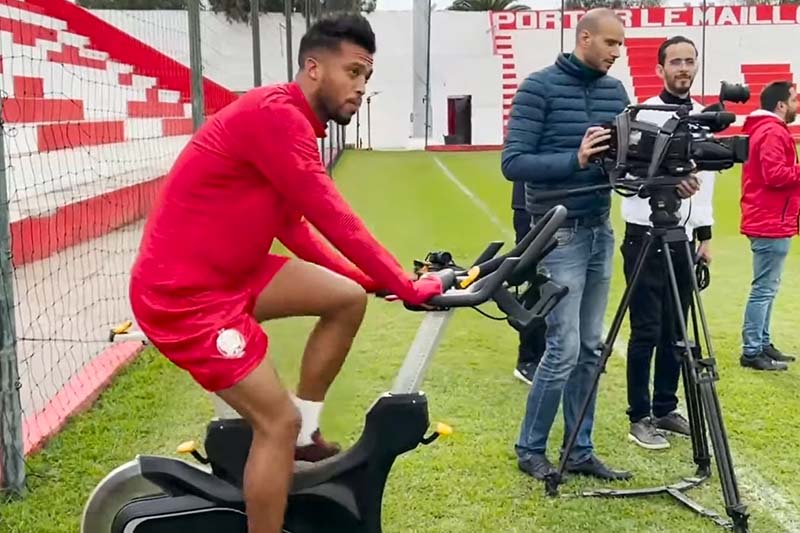 الوداد يستعد لمباراة بيترو أتليتكو