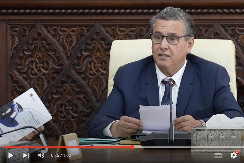 أخنوش وقوانين الدعم الاجتماعي