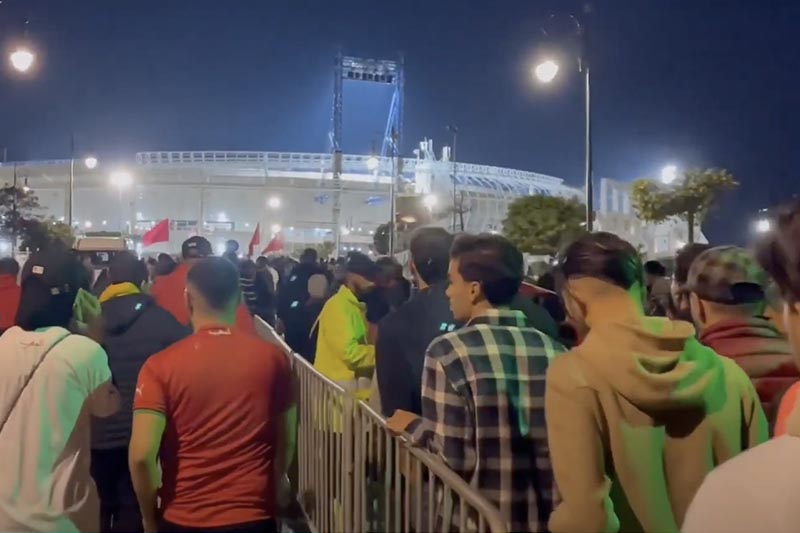 حضور كثيف لمباراة البرازيل