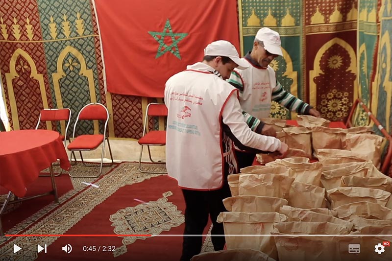 وجبات للمعوزين وعابري السبيل