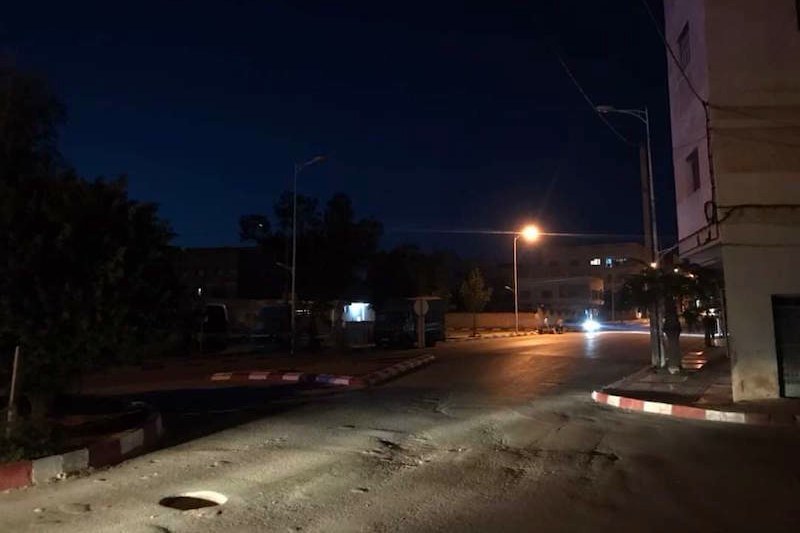 الإنارة تغيب عن شوارع مدينة ابن الطيب