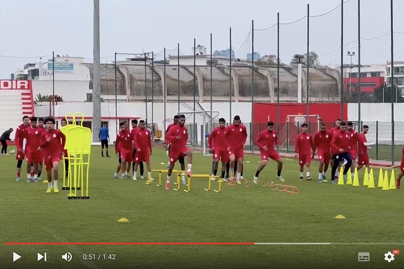 الوداد يستعد لفيتا كلوب