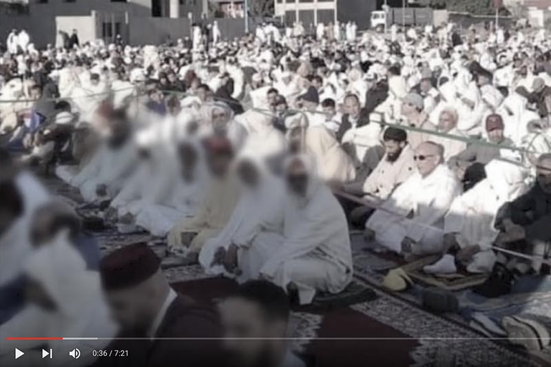 صلاة العيد بحواجز في أزمور