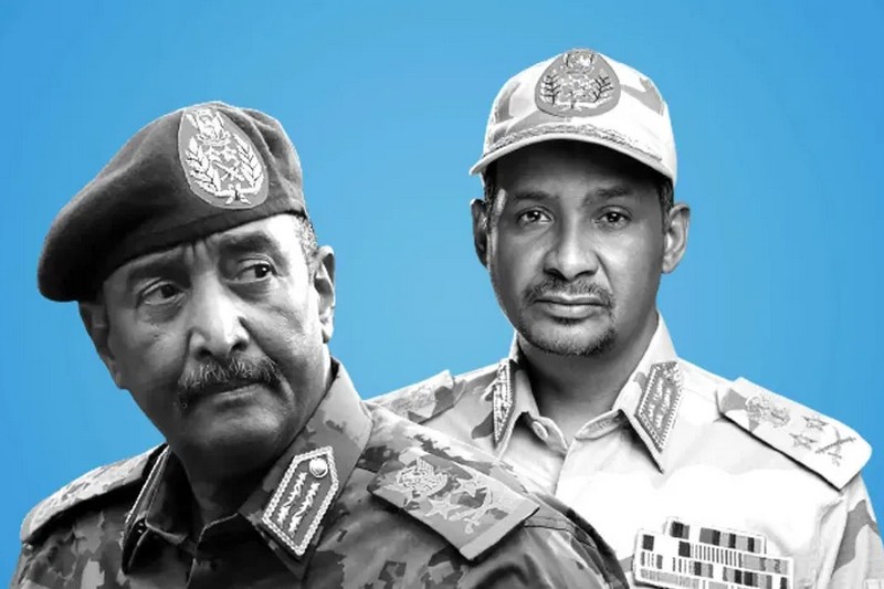 الصراع بين البرهان و"حميدتي" يتحوّل إلى اشتباكات مسلحة في السودان