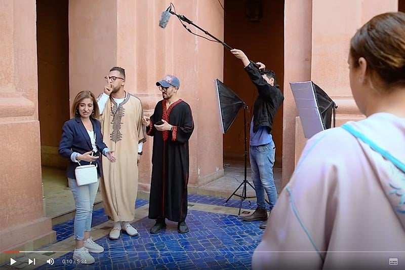 كواليس سلسلة "الميمون"