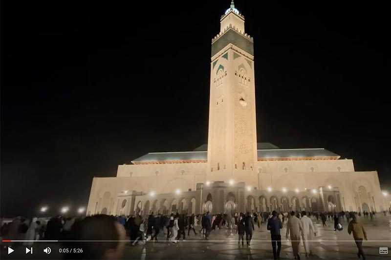ختم القرآن بمسجد الحسن الثاني