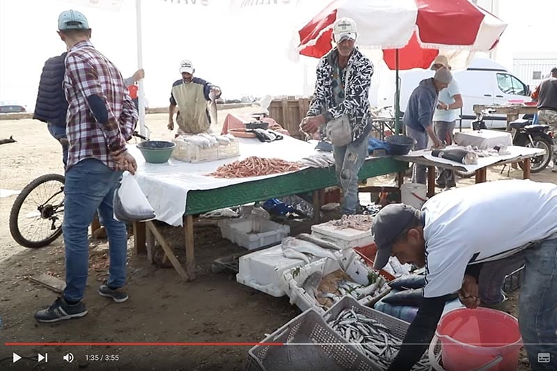 قلة الإقبال على السمك بسلا