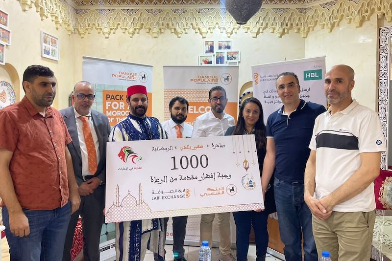 مبادرة "فطور بلادي" تجمع مغاربة الإمارات